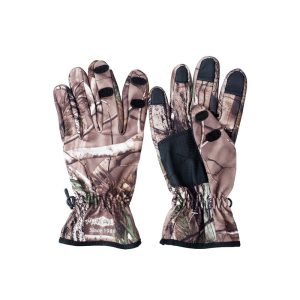 Mikado Angling Gloves – Camouflage