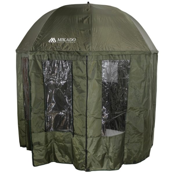 Mikado | Fishing Umbrella With Side Cover 360 Mosquito net |