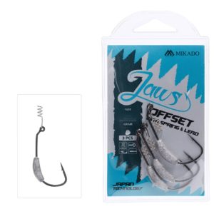Mikado | Jaws Offset Hook With Screw And Lead | 3pcs