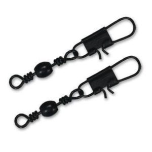 Mustad Barrel Swivel With Interlock Snap