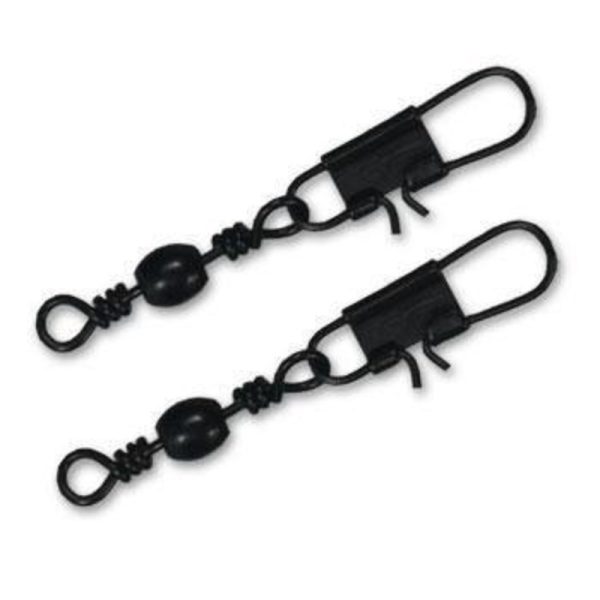 Mustad Barrel Swivel With Interlock Snap