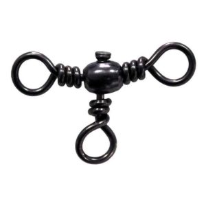 Mustad Barrel Three Way Cross Swivels