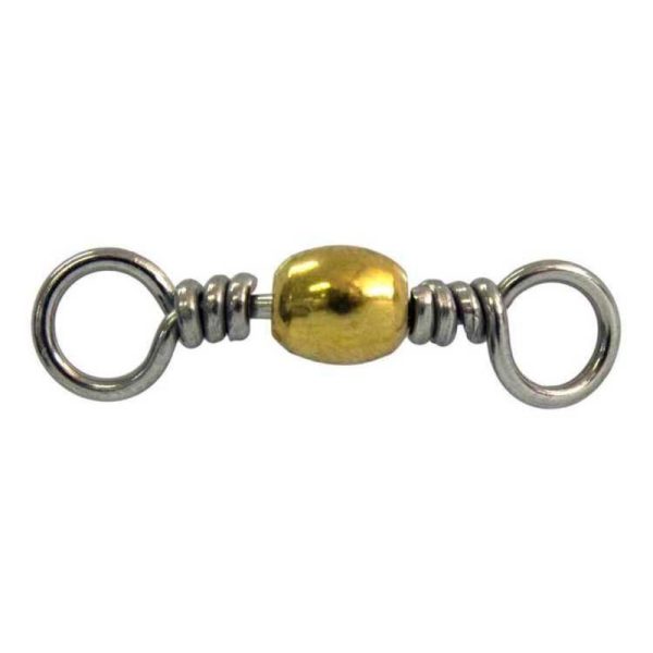 Mustad Brass Barrel Swivel Bulk Pack