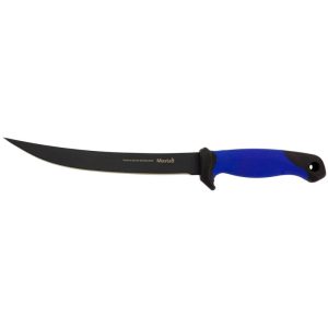 Mustad Fillet Knife With Sheath 9″ Blue