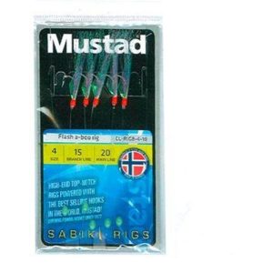 Mustad Sabiki Jigs – Flash-a-Boo Rig