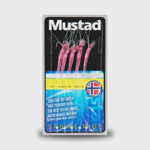 Mustad Sabiki Mini Shrimp Rig Pink SZ4
