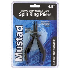 Mustad Split Ring Pliers Heavy Duty 4.5″