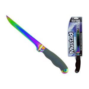 Mustad Titanium Coated Fillet Knife 6″