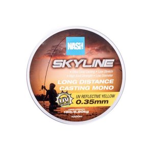 Nash Skyline Mono UV Yellow 1000m 15lb/0.35mm