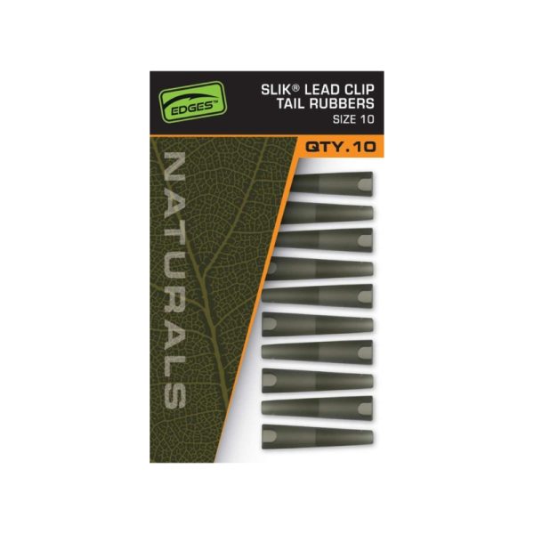 NATURAL SLIK LEAD CLIP TAIL RUBBERS