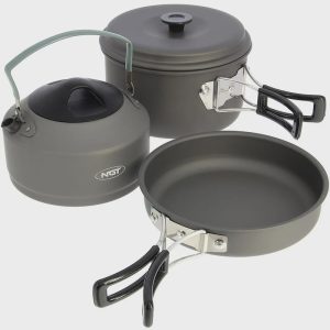 NGT Aluminium Outdoor Cook Set 3pc