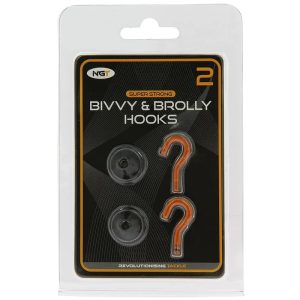 NGT Bivvy Hooks – Magnetic Twin Pack