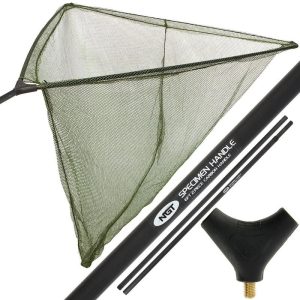 NGT Carbon 42″ Net and Handle Combo – 42″ Net with 1.8m, 2pc Handle