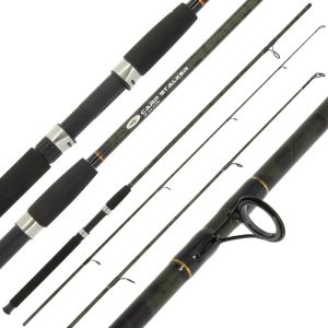 NGT Carp Stalker – 8ft, 2pc Stalking Rod in Camo (Glass)