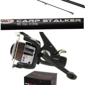 NGT Carp Stalker Black Combo