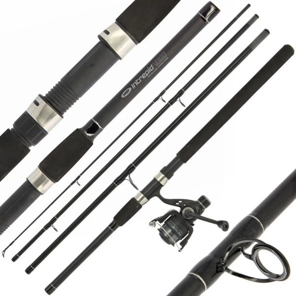 NGT Intrepid 4000 Combo – 4pc, 9ft Rod & 4000 Reel (Glass)