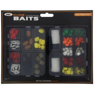 NGT Klone Baits – 155pc Artificial Bait Set