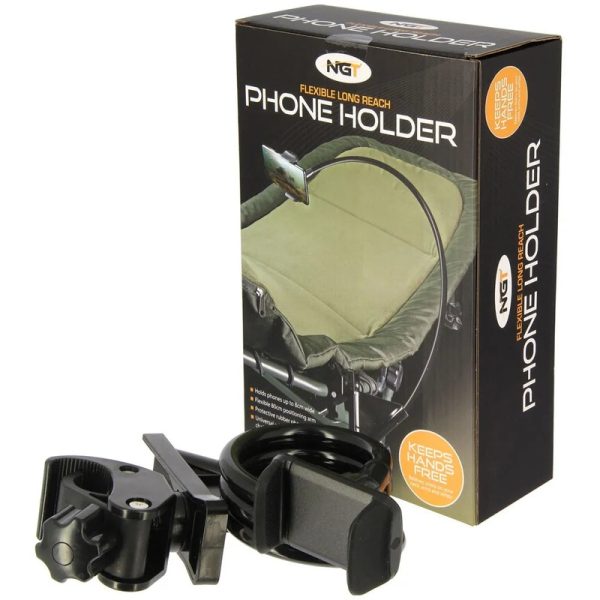 NGT Phone Holder – A Phone holder with Chair Adaptor and Flexi Arm