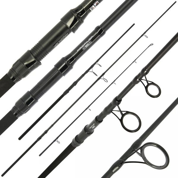 NGT Profiler Extender Spod / Marker Rod – 12ft, 2pc, 4.50lb Compact Carp Rod (Carbon)