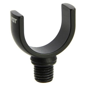 NGT Profiler Rod Rest – Black (25mm) CNC Aluminium