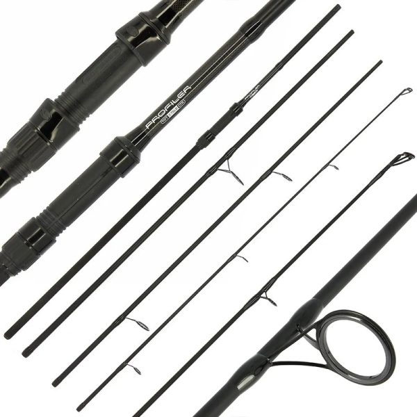 NGT Profiler Travel Carp Rod – 11ft, 4pc, 2.75lb Travel Carp Rod (Carbon)