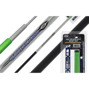 NGT Quickfish Combo 4M Whip with Rig and Disgorger