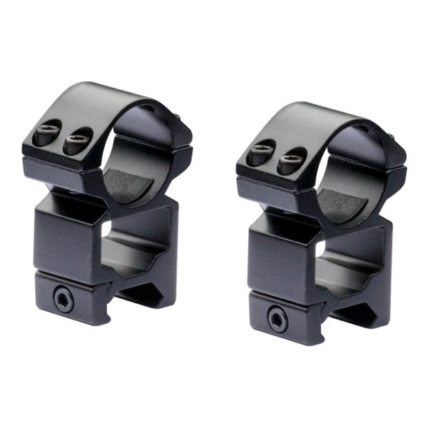 Nikko Stirling | MKII Match Mounts | 1″ Diameter | 5/8″ Weaver Dovetail