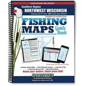 Northwest WI Fishing Map Guide Book