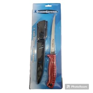 Oceanstream 7′ Soft Handle Fillet Knife With Sheath