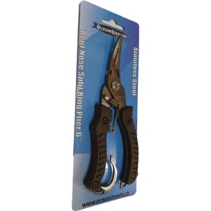 Oceanstream Stainless Steel Bent Nose Split Pliers 6′
