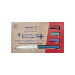 Opinel Bon Appetit+ Steak knife Polymer – Set of 4