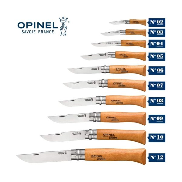 Opinel Folding Pocket Knife – Carbon Steel