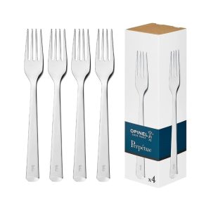 Opinel Perptue stainless steel cutlery Fork – Set of 4