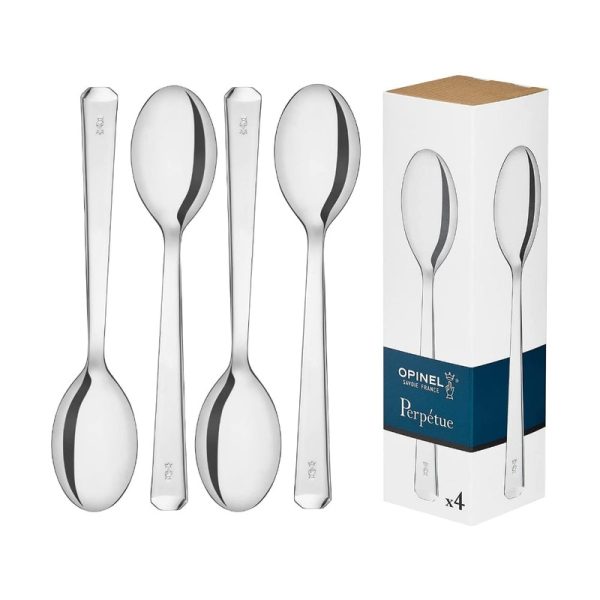 Opinel Perptue stainless steel cutlery Spoon – Set of 4