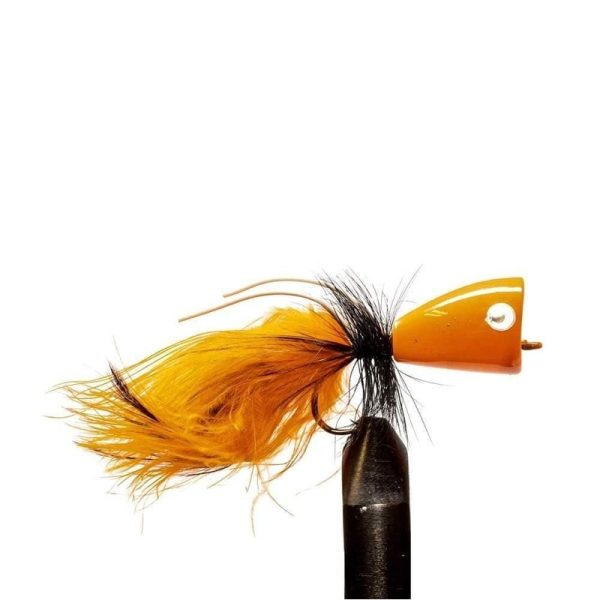 Orange/ Black Popper Legs