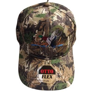 Otto Flex | Baseball Cap | Camo With Mallard Logo