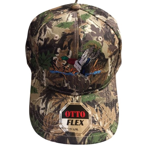 Otto Flex | Baseball Cap | Camo With Mallard Logo