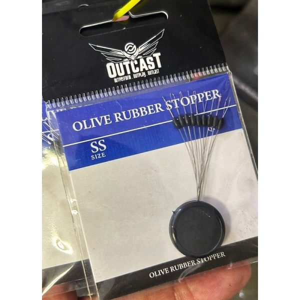 Outcast Olive Rubber Stopper