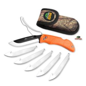 Outdoor Edge | Razor-Pro | 6 Blades Box Knife | Orange | Spring Assited Knife