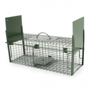 Oversized Mink Cage Trap. Double Entry