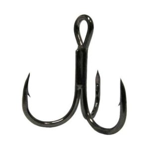 Owner | 2X Strong Black Chrome Treble Hooks