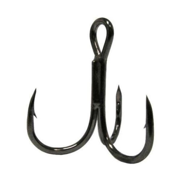 Owner | 2X Strong Black Chrome Treble Hooks