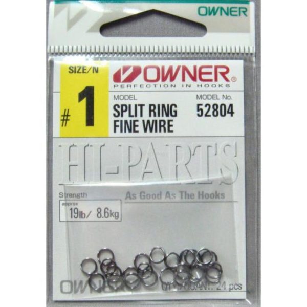 Owner Fine Wire Split Rings