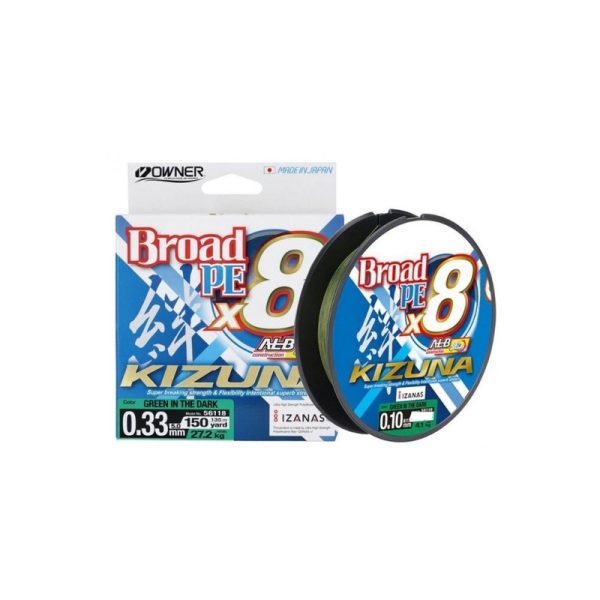 Owner Kizuna Pe X8 Braid Broad 150yds
