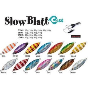 Palms Slow Blatt Oval Cast Jig 40G