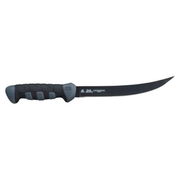 Penn 8 Inch Curved Breaking Fillet Knife With Sheath