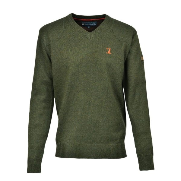 Percussion | V neck Wool Jumper