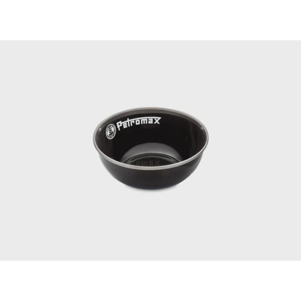 Petromax Set of 2 Enamel Bowls Black 160ml