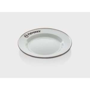 Petromax Set of 2 Enamel Plates White