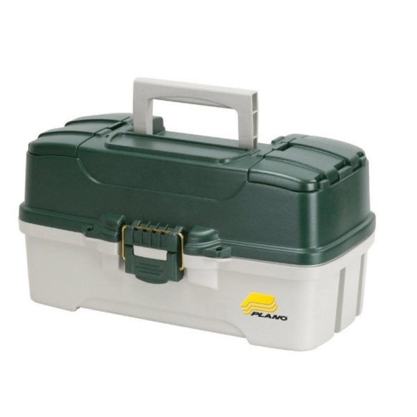 Plano 6100 Series 3 Tray Tackle Box – Green